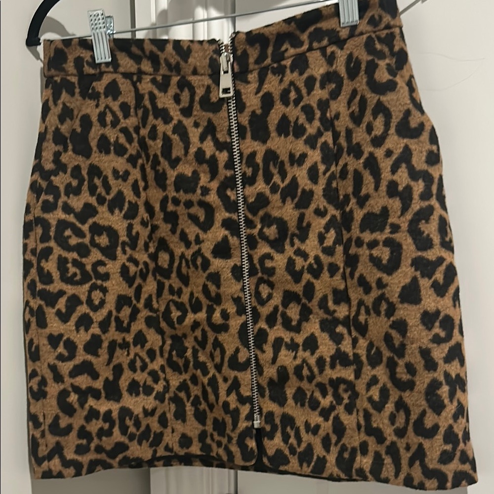 Vero Moda Brown and Black Mini Pencil Skirt Night Out